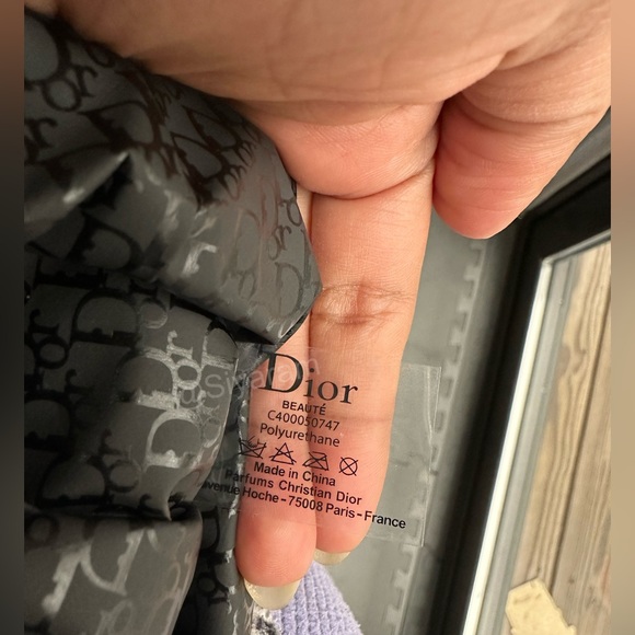 Dior bucket bag / cosmetic bag to crossbody bag - Picture 5 of 8